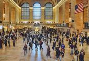 Girl Texting, Grand Central Station, NY 2012