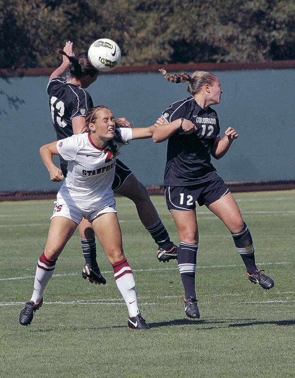 Trying to Head the Ball in Soccer sometimes leads to Collisions