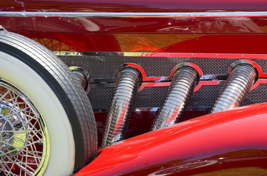 Red, White and Chrome