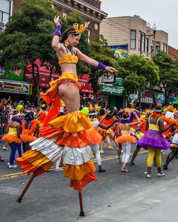 Having Fun at Carnival in the Mission