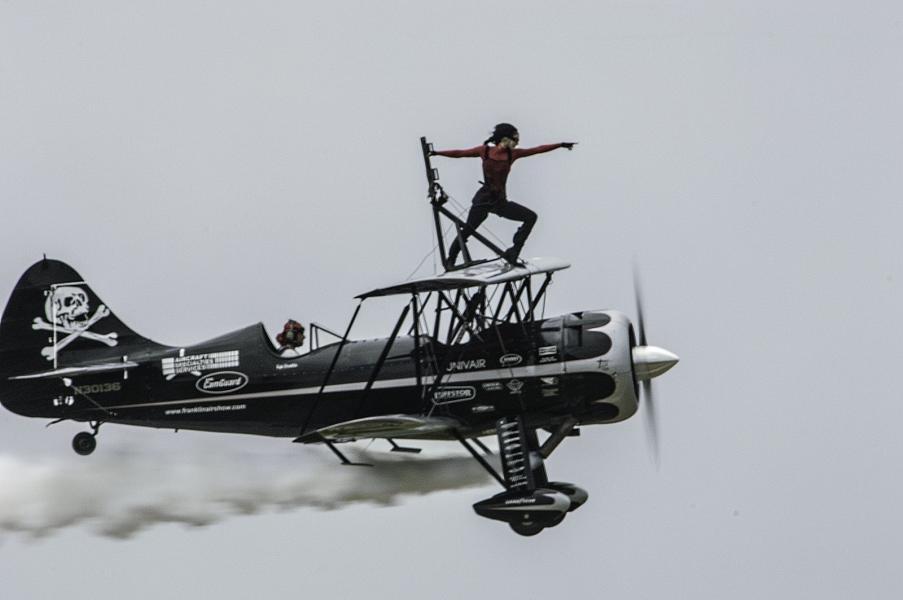 Wing Walker EAA Airshow Oshkosk Wisconsin