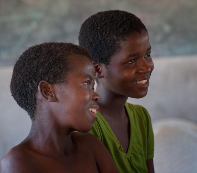 School Children, Jabulani, Zimbabwe