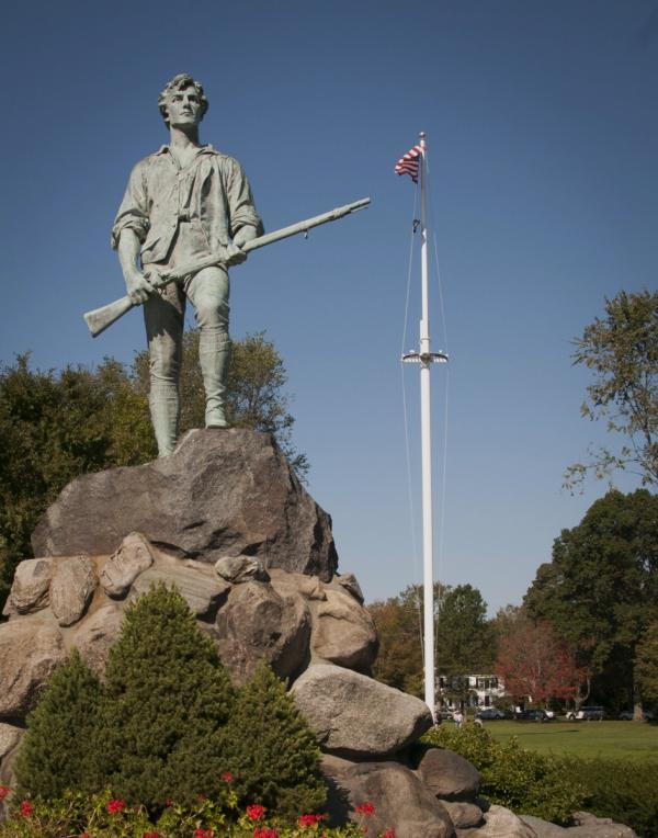 Still Guarding the Flag in Concord Mass