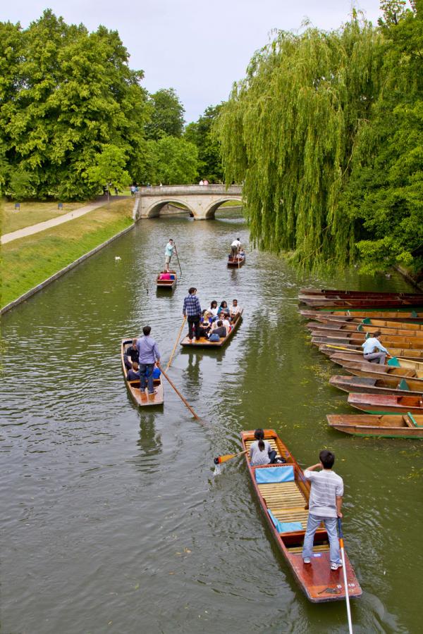 Punting - Cambridge, England