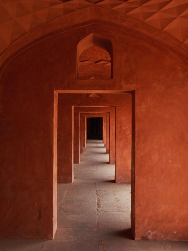 Passageway on the Grounds of the Taj Majal