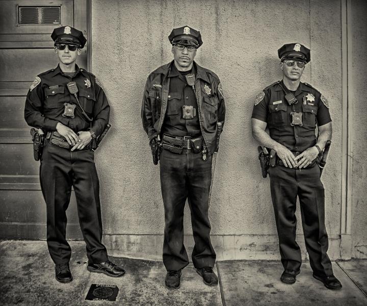Men in BLUE are Watching YOU