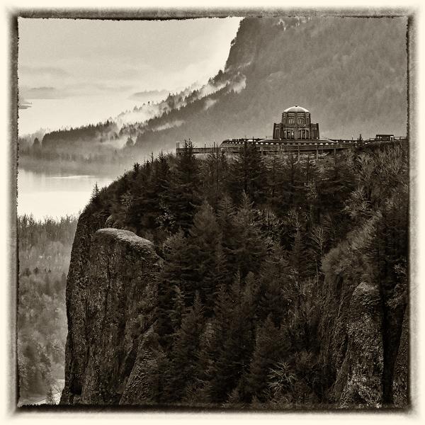 Crown Point Vista House at Columbia Gorge, OR