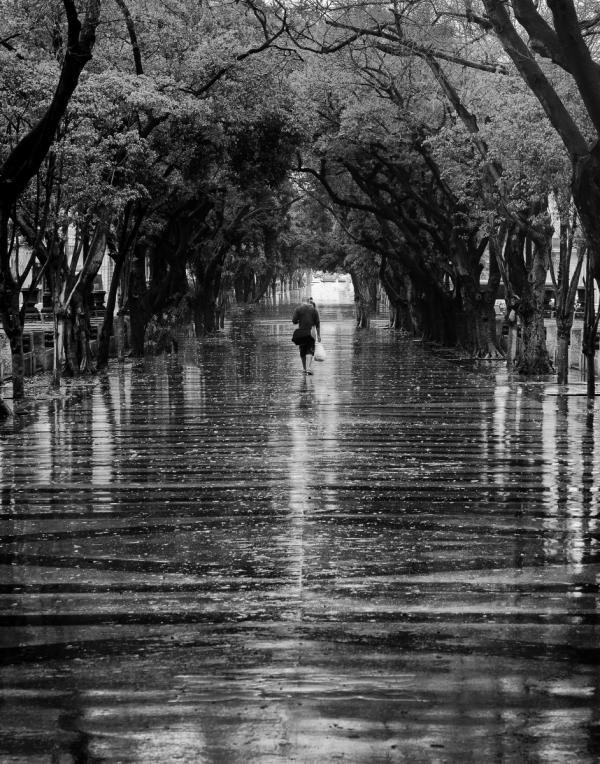 Rainy Day in Havana, Cuba