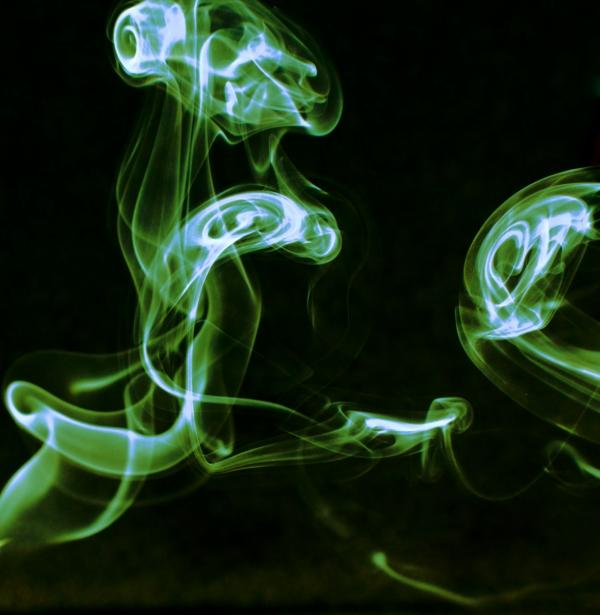 GREEN ALIEN, Incense Stick Smoke