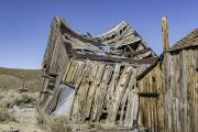 In Bodie CA, the lean-tos really do lean