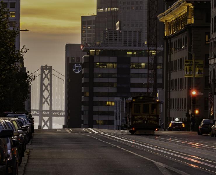 Lone Street Car San Francisco