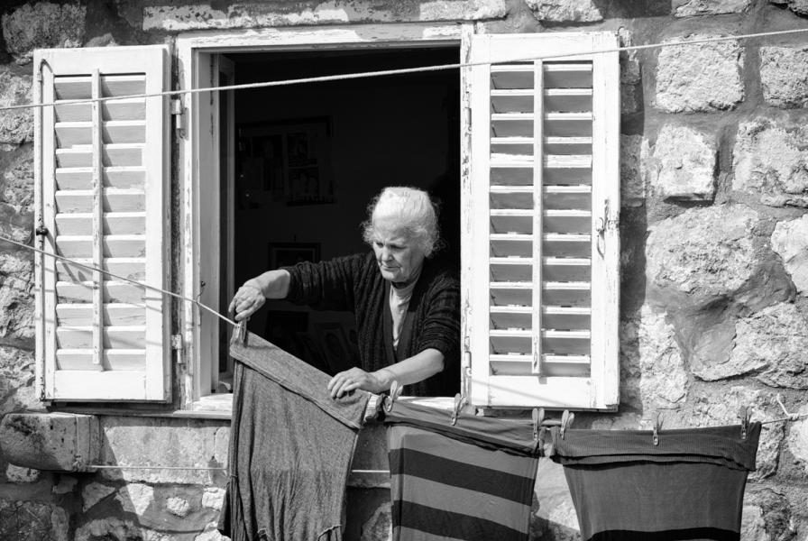 Laundry Day in Dubrovnik