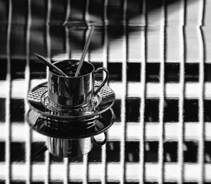 Cup, Saucer And Pencils