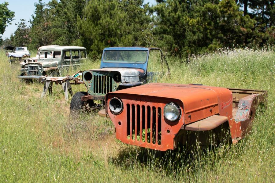 Jeep Skeletons