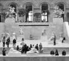 The cour Marly of the Louvre's sculpture department, Paris