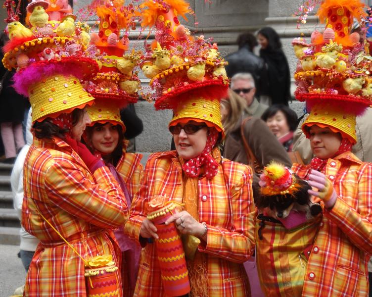 All dressed up for the Easter Parade