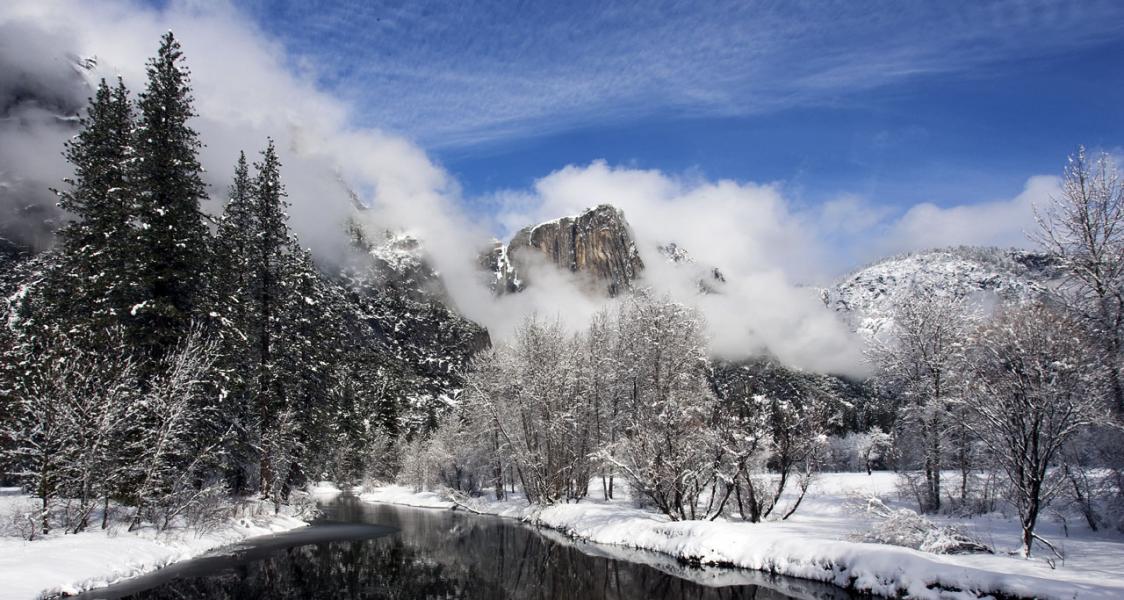 Yosemite Point and Merced River