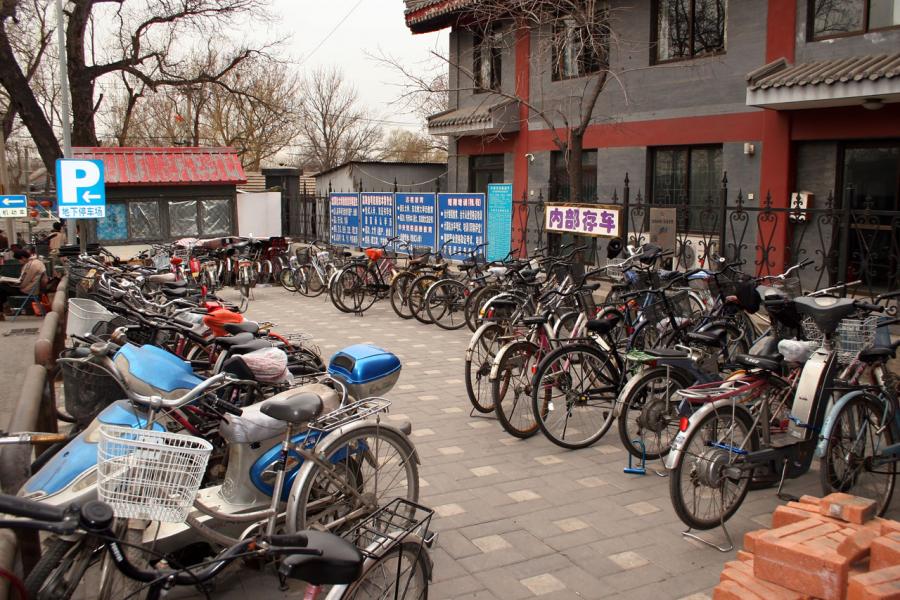 Parking for Bikes in China