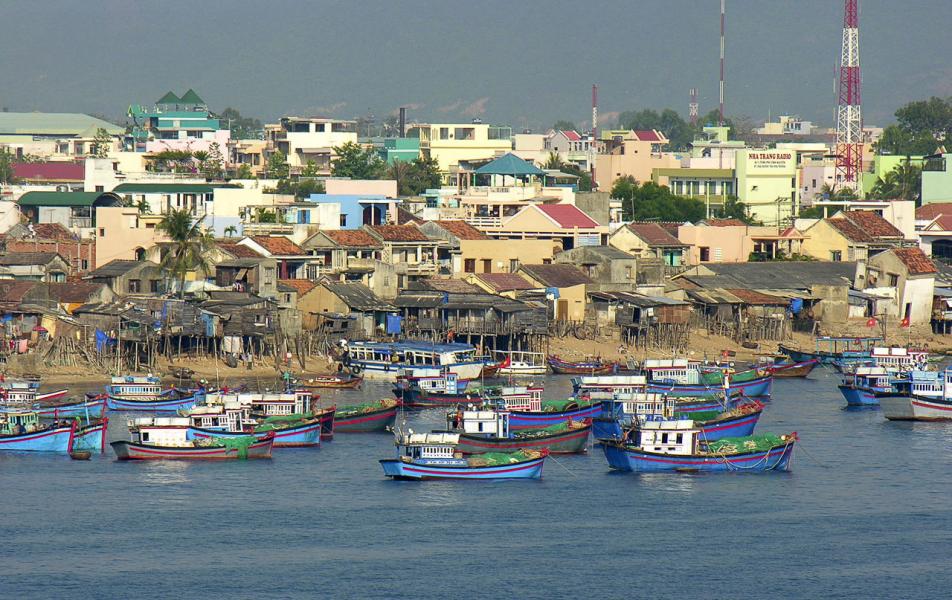 Approaching Nha Trang, Vietnam