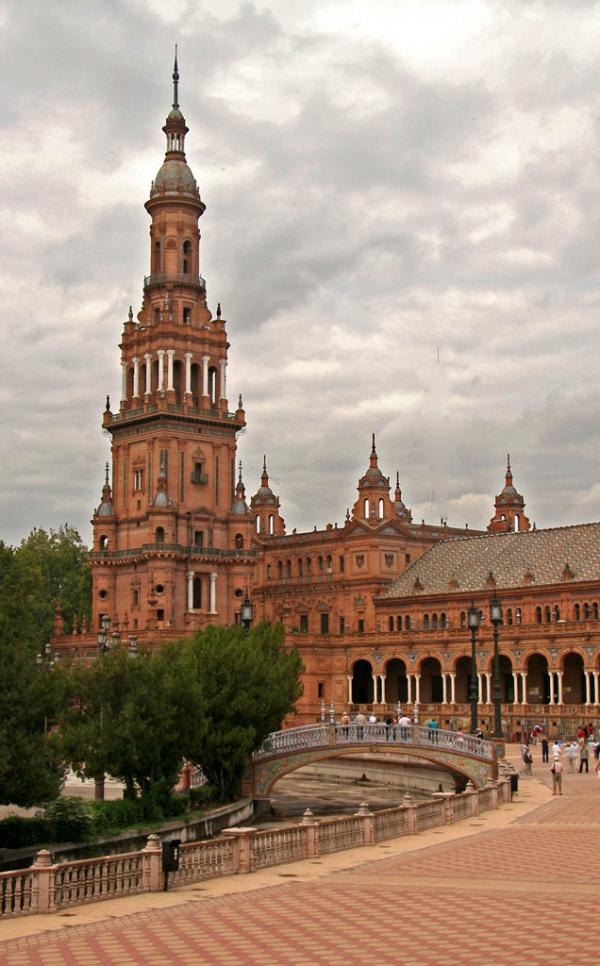 The Spanish Pavillion, 1929 Worlds Fair.Seville