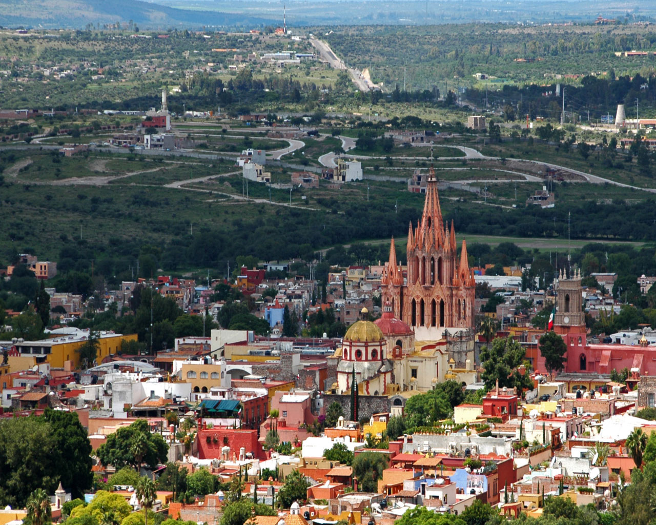 A Scenic View of San Miguel de Allende