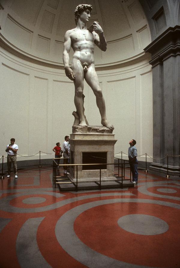 Admiring David-Florence Italy