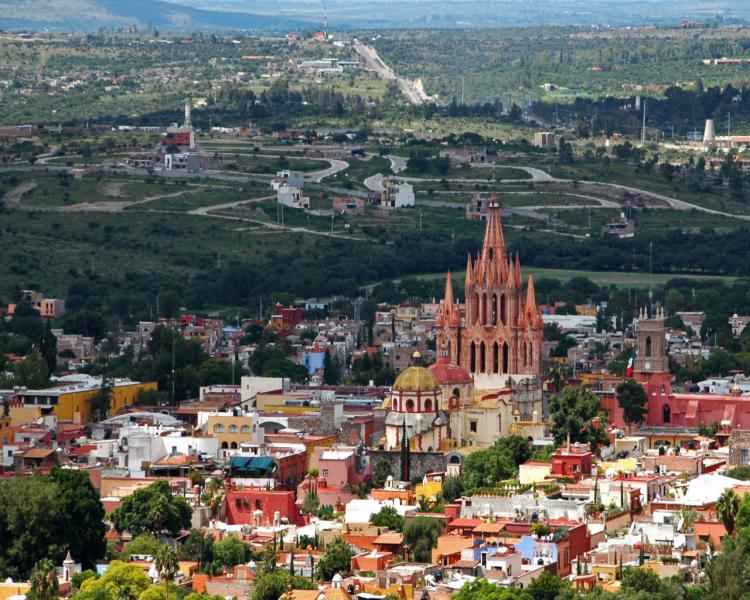 A Scenic View of San Miguel de Allende