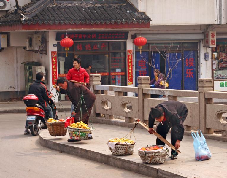 Getting Wares Ready-Shanghai,China