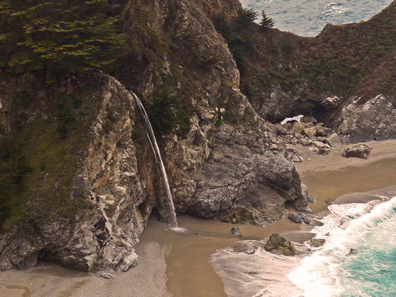 McWay Falls at Julia Pfeiffer Burns State Park CA