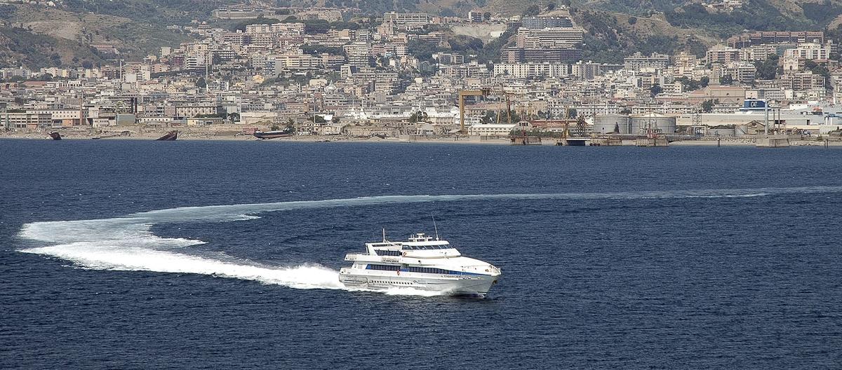 Yacht on the Mediterranean