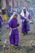 Junior Lantern Carriers at Holy Week Procession, Church La Merced, Antigua, Guatemala