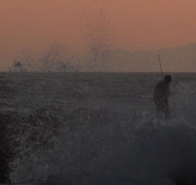 Tired Old Man, Angry Sea.